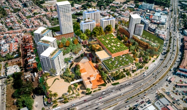 Vista aerea de Zoho 360 Puerto Vallarta